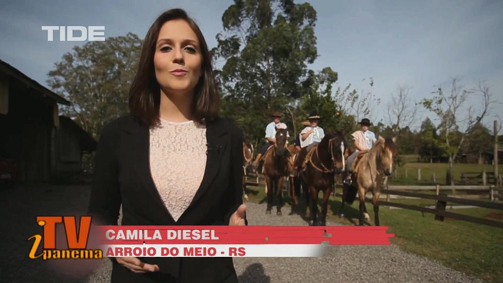 Camila Diesel Reporterin Tv UNIVATES